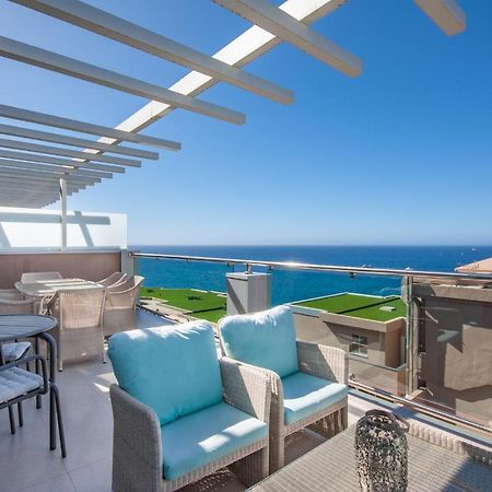 Luxury Penthouse, Panoramic Sea View Apartamento Mogán Exterior foto